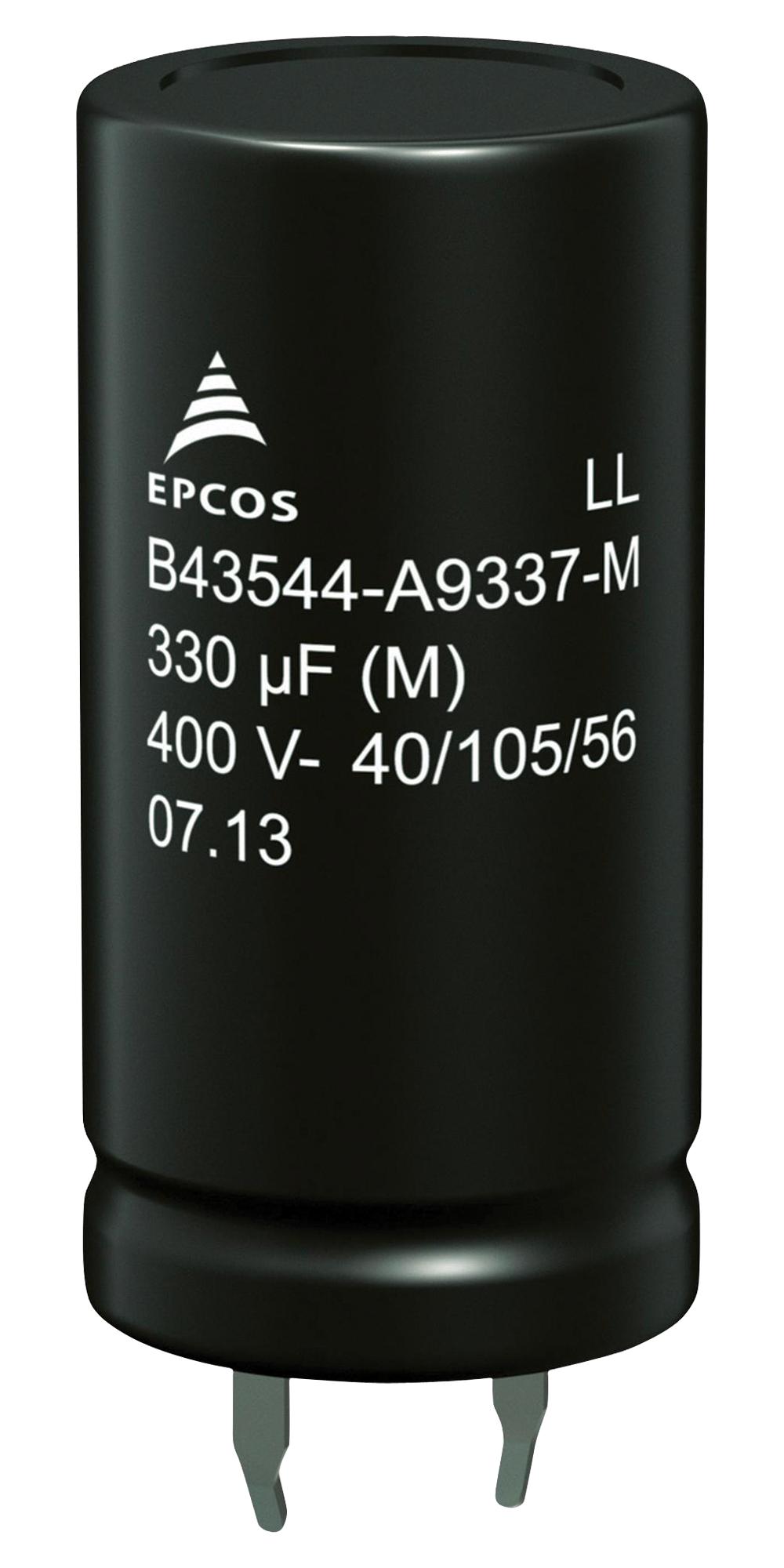 EPCOS B43647A5827M050 Capacitor, 820Uf, 450V, Alu Elec, Snap-In