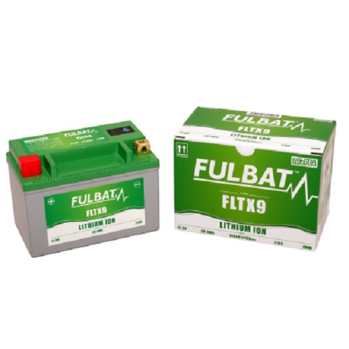 Fulbat FLTX9 Lithium-ion Motorcycle Battery Size