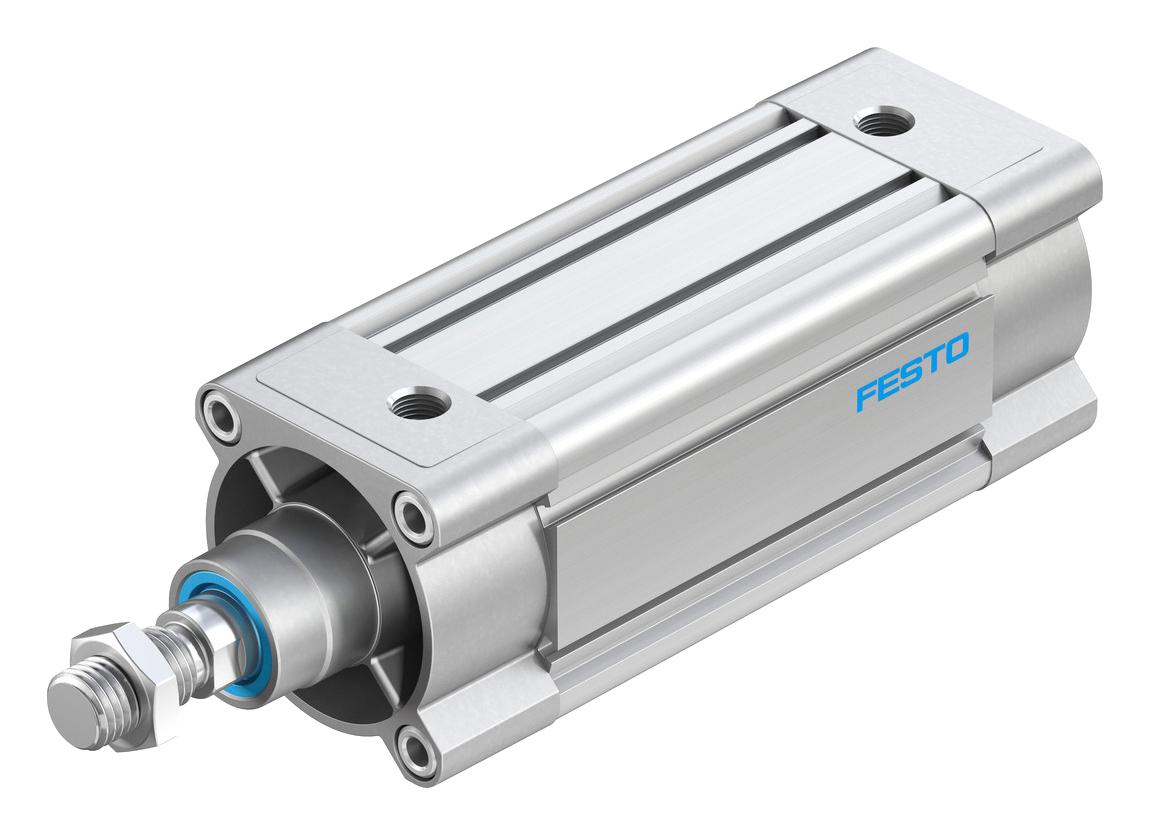 Festo Dsbc-80-125-D3-Ppsa-N3 Cylinder, Dbl Acting, 80mm, 12Bar, 125mm