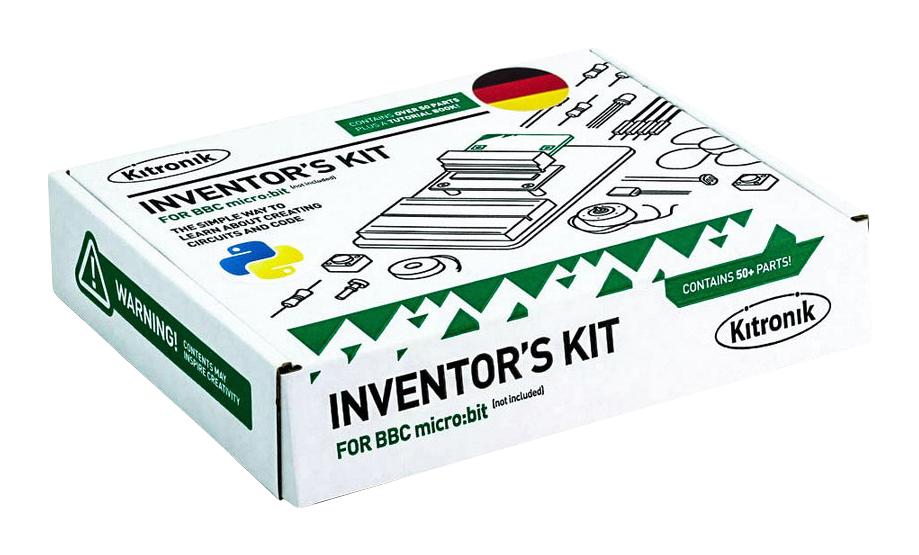 Kitronik 5669-De Python Version Inventors Kit, German