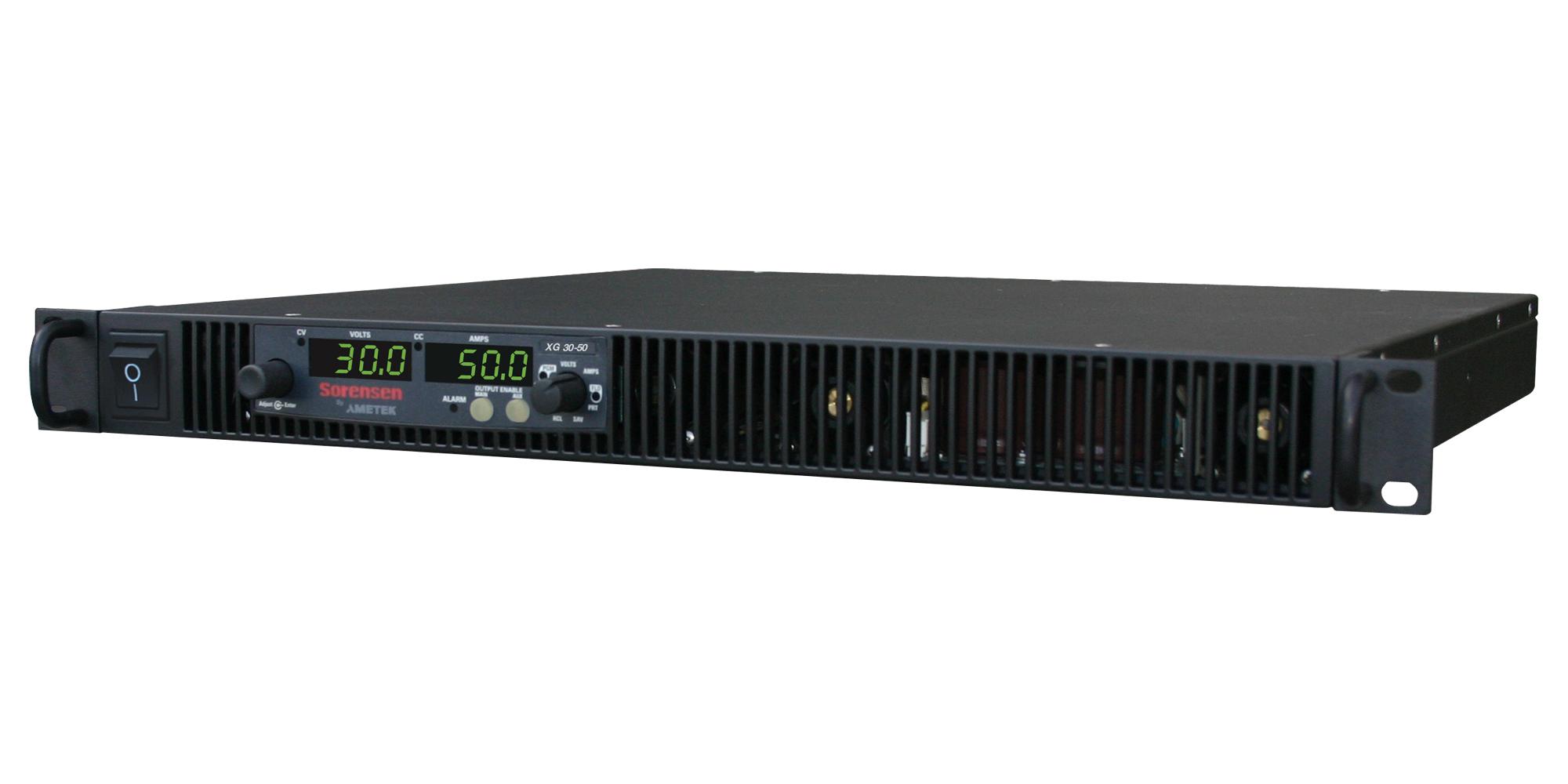 Ametek Programmable Power Xg300-5R Modular Power Supply, Prog, 300V, 5A