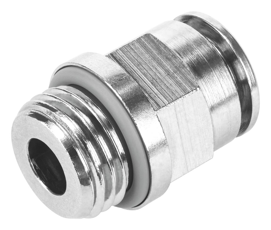 Festo Npqh-D-G38-Q14-P10 Push-In Fitting, 14mm, G3/8, 20Bar