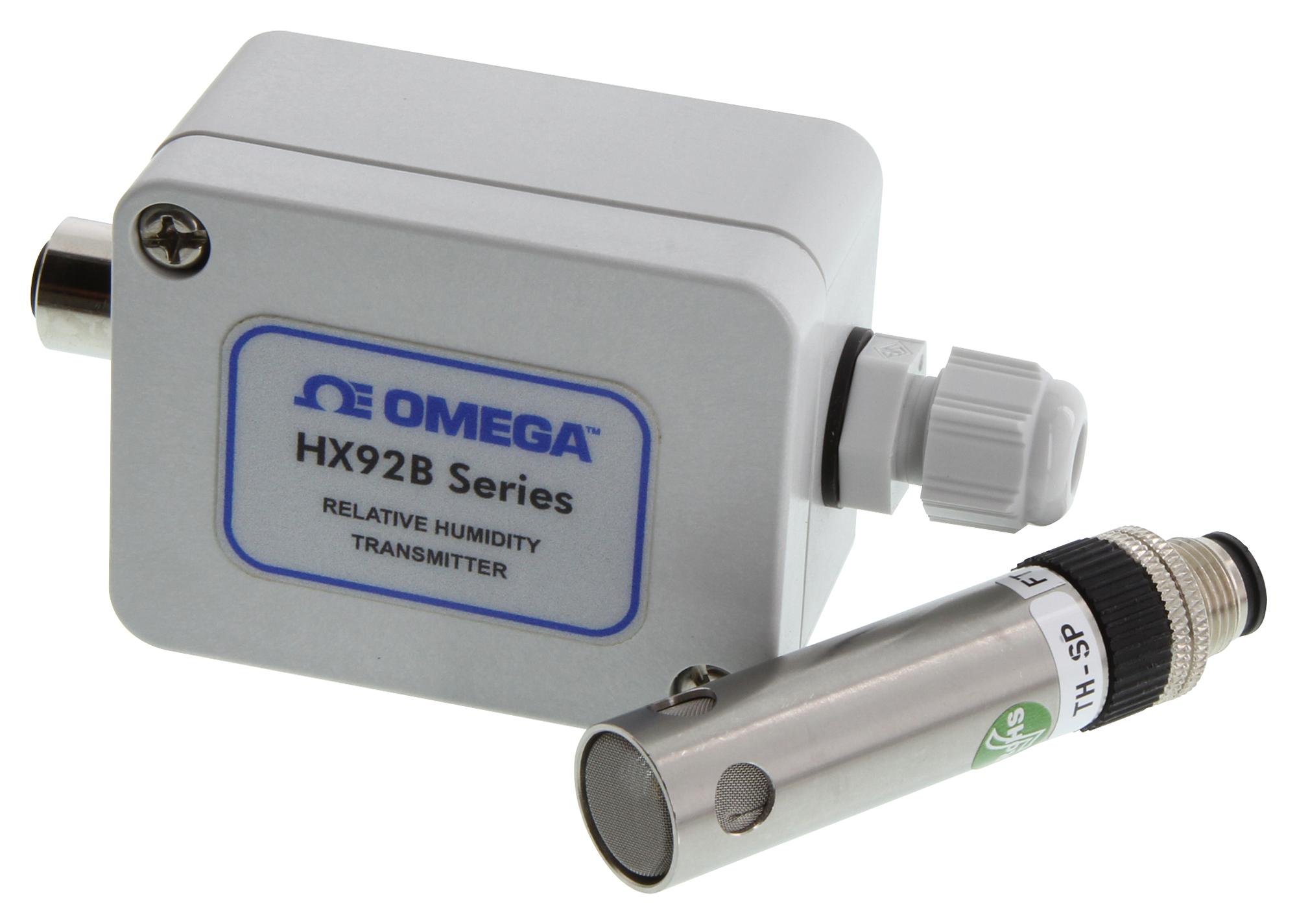 Omega Hx92Bc Humidity Sensor, 4%, 0% To 100%rh, 8S