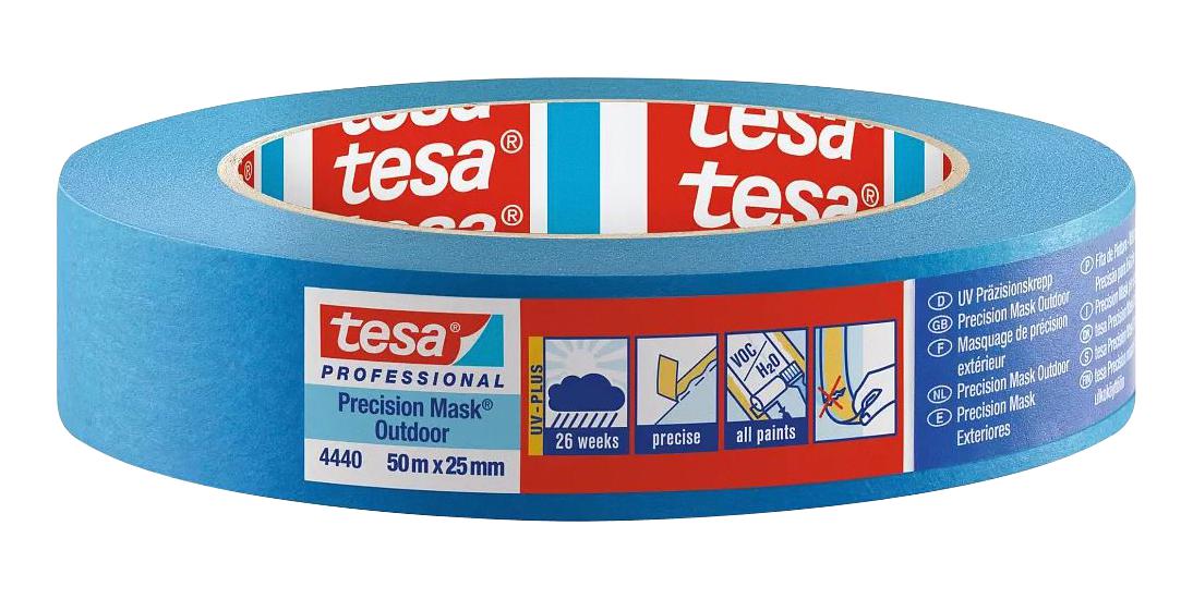 Tesa 04440-00001-00 Tape, Paint Masking, 25mm X 50M