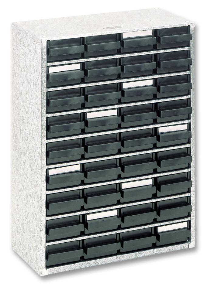 Raaco 109246 Cabinet, Conductive, 36Drawer