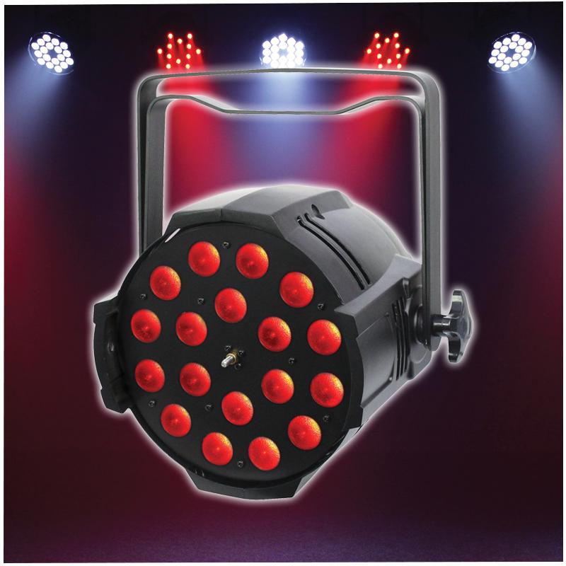 Ledj Ledj252D Led Par Can, 18X8W Rgbw Zoom