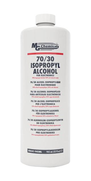 MG Chemicals 8241-945Ml Cleaner, Isopropyl Alcohol, Bottle, 811G
