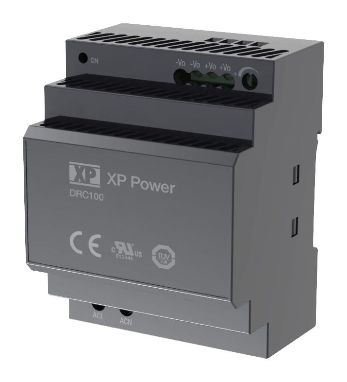 XP Power Drc100Us24 Power Supply, Ac-Dc, 24V, 4.2A