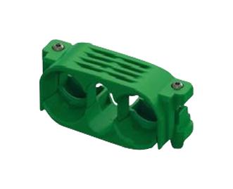 Amphenol Industrial Ccgr320 Cable Clamp, Green, 72V, 320A