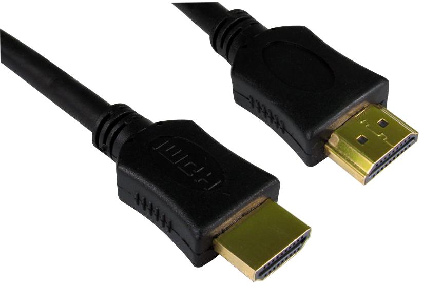 Pro Signal 99Hdhs-100 Lead, 0.5M Hs Hdmi With Ethernet, Black