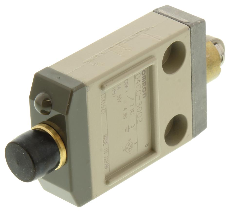 Omron Industrial Automation D4Cc-3002 Limit Switch, Roller Plunger, Spdt
