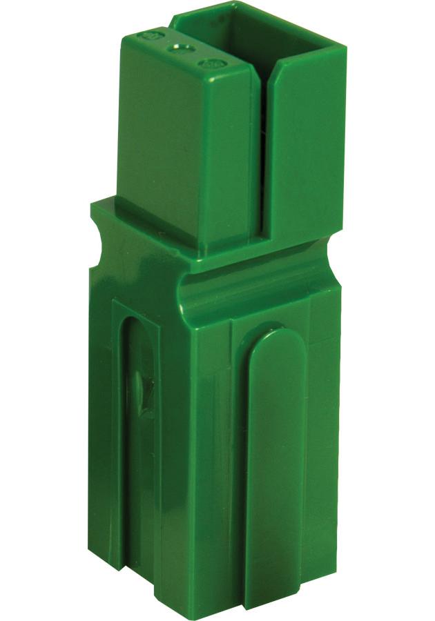 Anderson Power Products 1327G5-Bk Connector Housing, 1 Position, Green