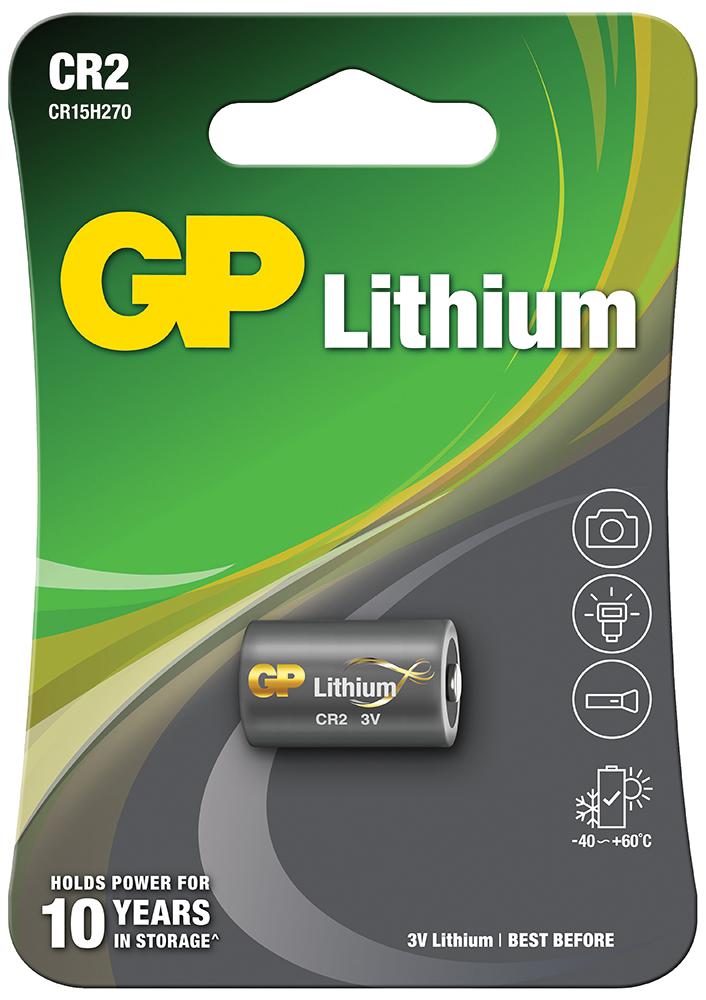 Gp Batteries Gppcl0Cr2034 Battery, Lithium, 3V, 750Mah