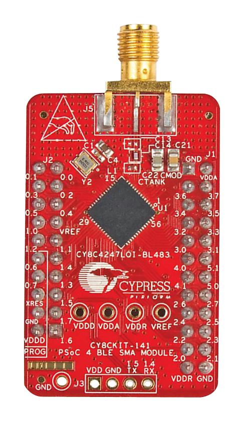 Infineon Cy8Ckit-141 Ble Sma Module, ARM Cortex-M0