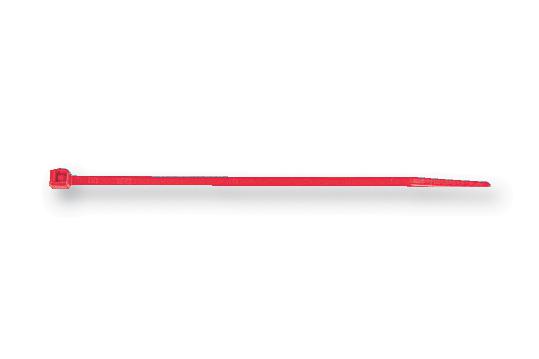 HellermannTyton 111-01812 Cable Tie, Red, 100mm, Pk100