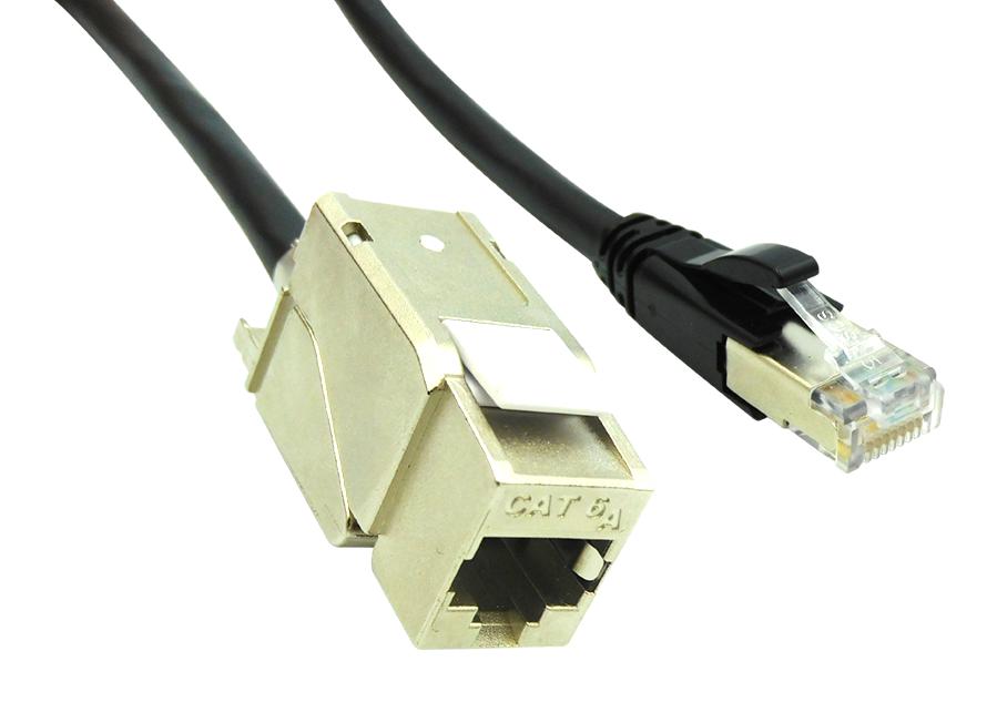 Bel Bm-1Bjpk025F Enet Cable, Cat6A, Rj45 Jack-Plug, 25Ft