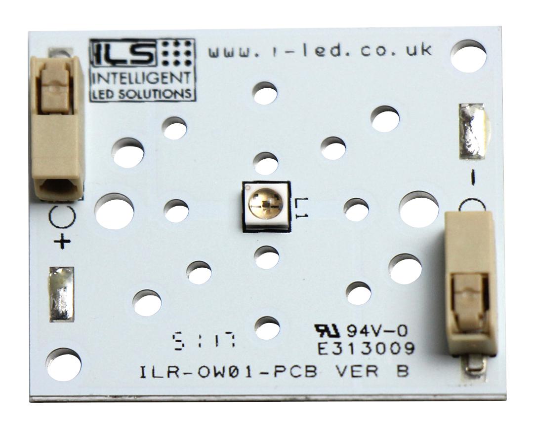 Intelligent Led Solutions Ilr-4E01-Z395-LEDiL-Sc201. Uv Mod, 1 Chip, 400Nm, Square Pcb, 1.8W