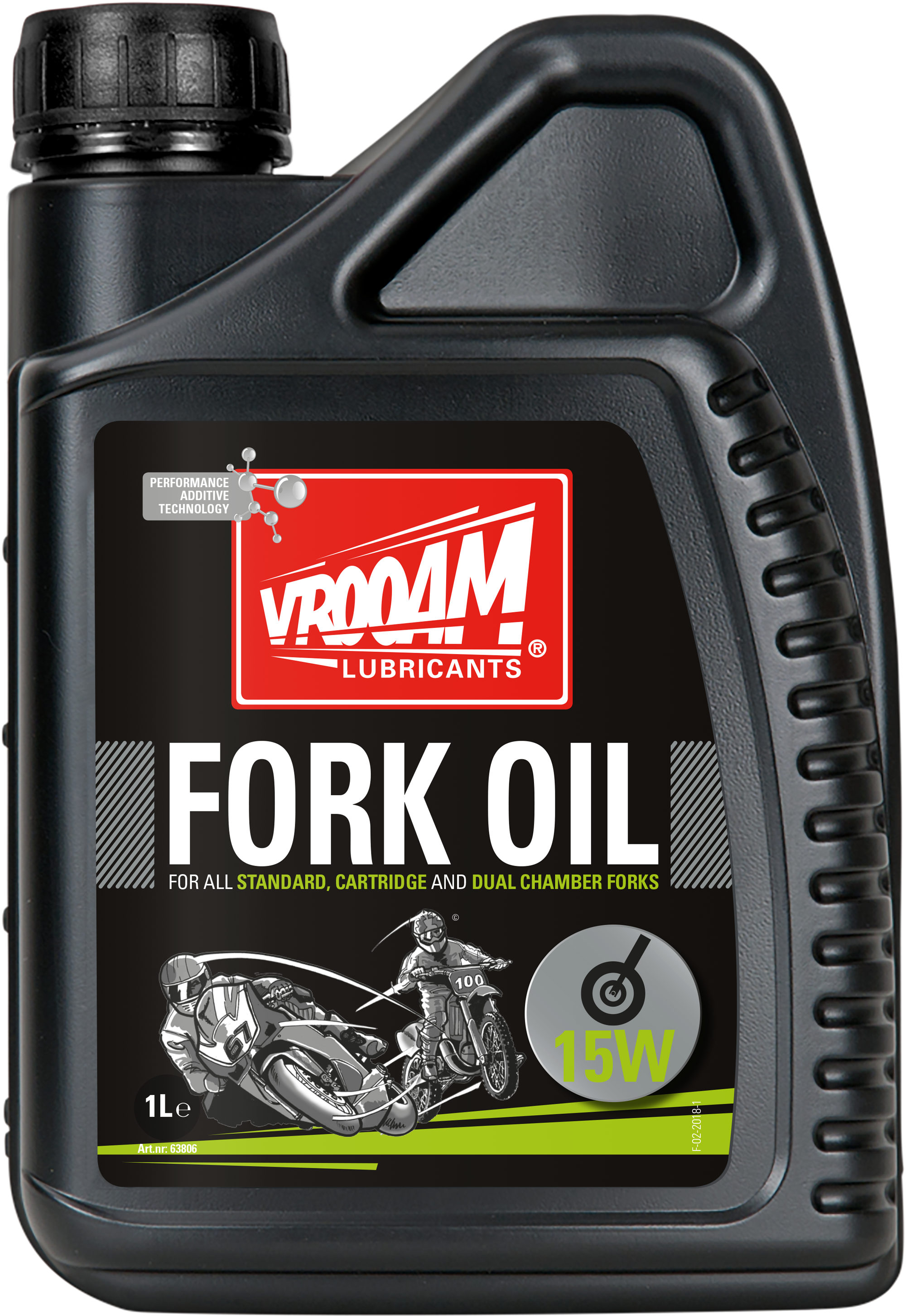 Vrooam Fork Oil 15W 1 L Size