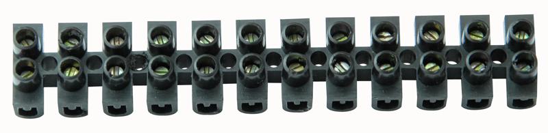 Pro Power 3Ablk Pk 10 Terminal Block Black 3A 10/pk