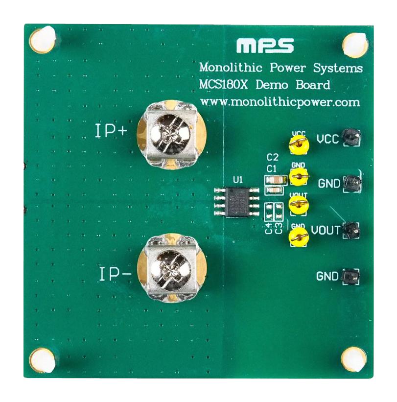 Monolithic Power Systems (Mps) Evcs1801-S-25-00A Eval Board, Hall-Effect Current Sensor