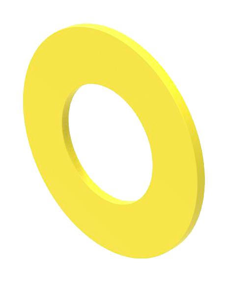 EAO 45-50K.1407 Legend Plate, Yellow, Plastic, 45mm Dia