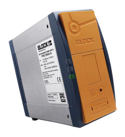 Block Pvse 230/48-10 Power Supply, Ac-Dc, 48V, 10A