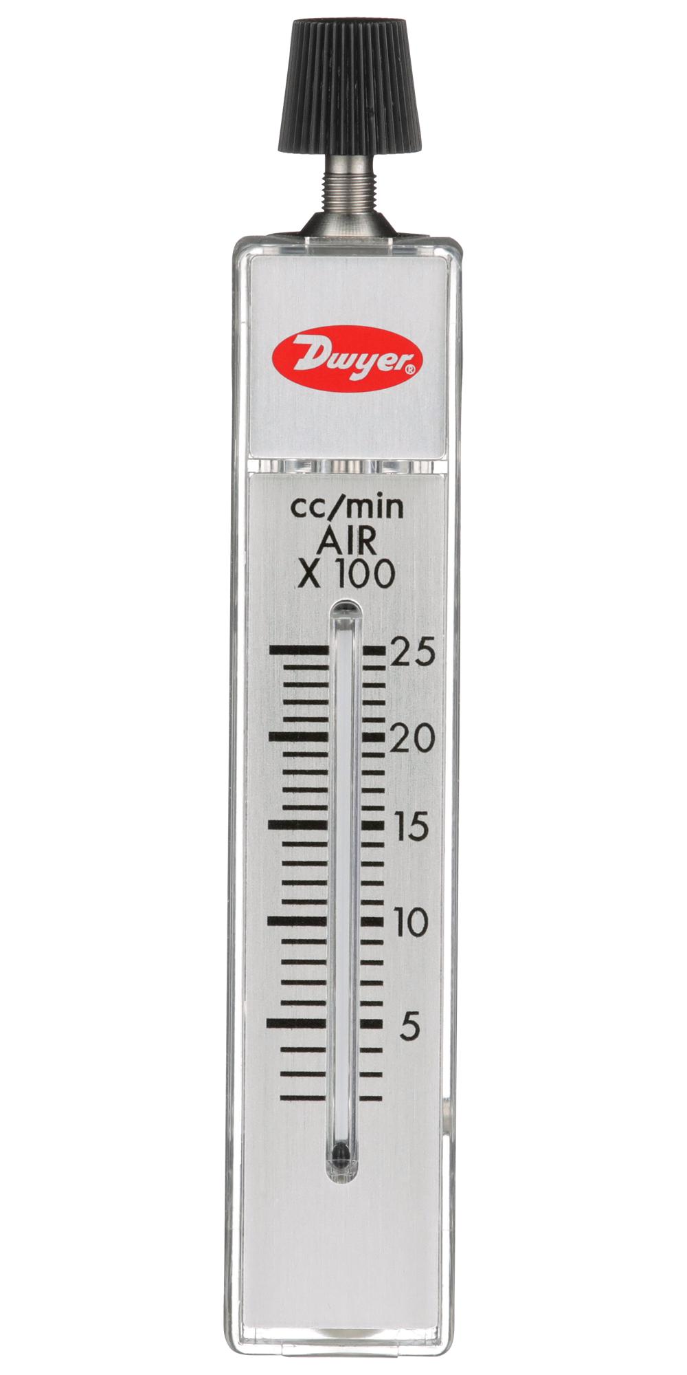 Dwyer Rma-151-Tmv Air Flowmeter, 100Psi, 50Ccm, 1/8