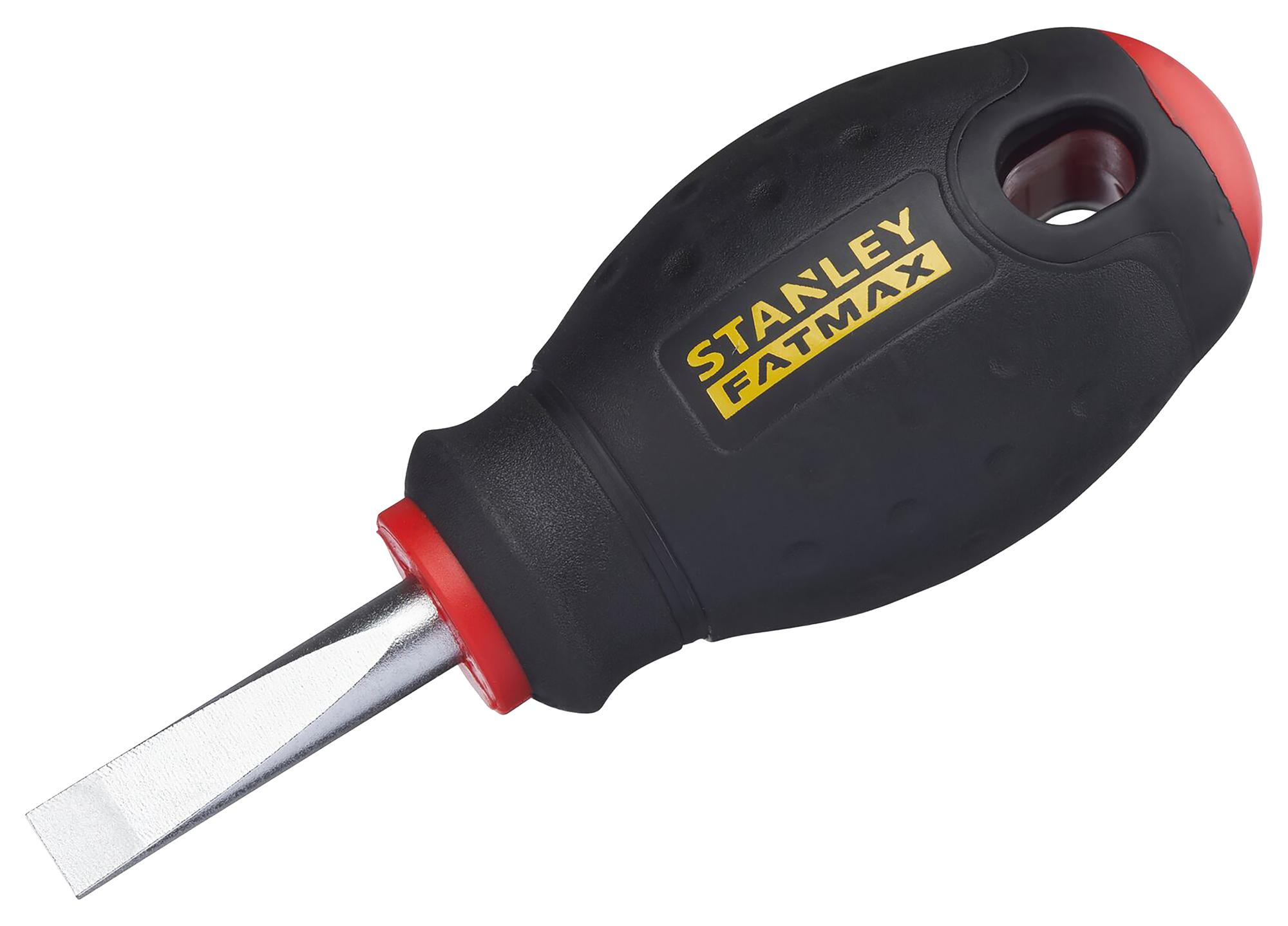 Stanley Fat Max 1-65-404 Screwdriver, Slotted, 6.5 X 30mm, Stubby