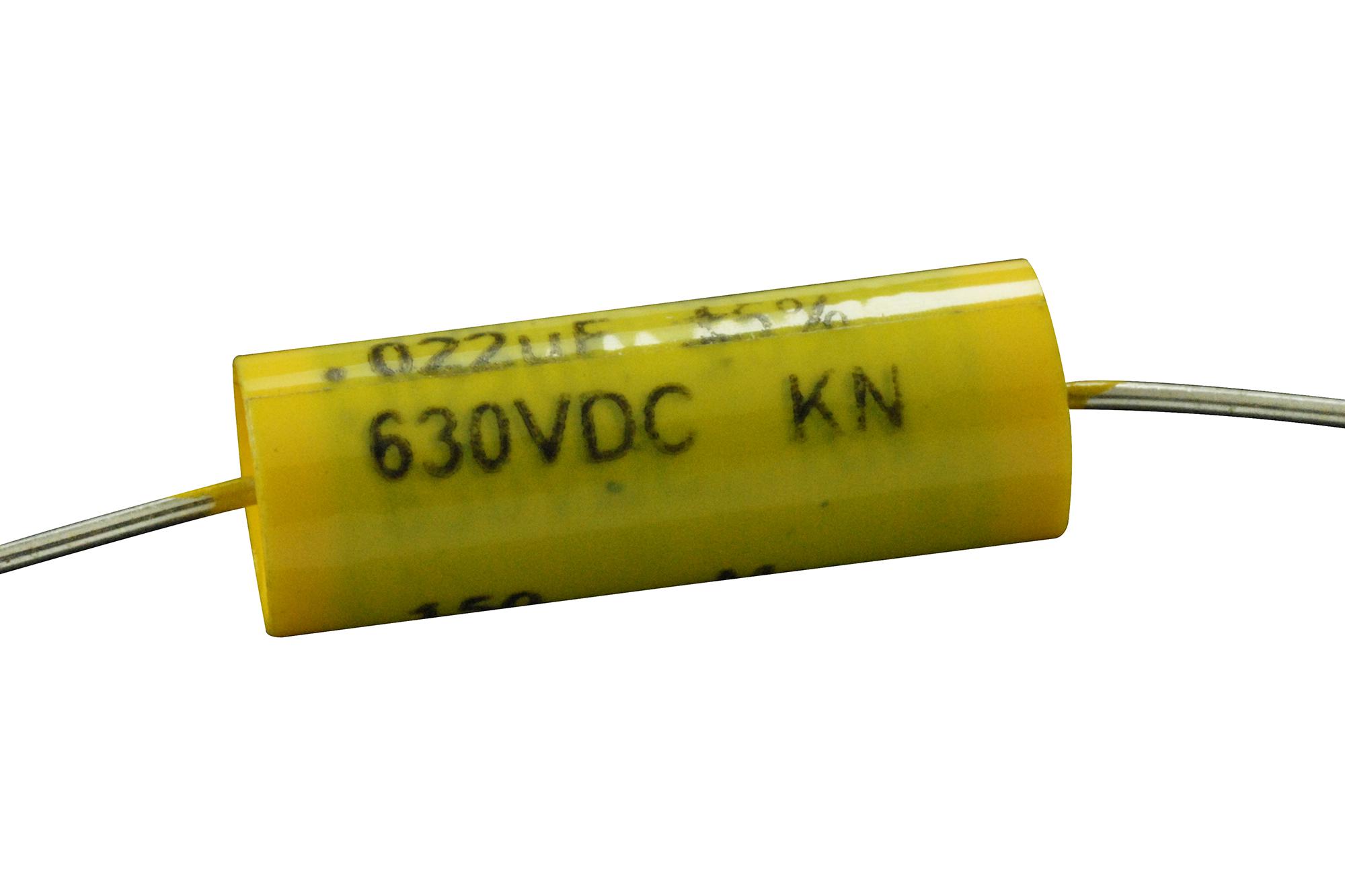 Cornell Dubilier 150223J630Db Capacitor Polyester Film 0.022Uf, 630V, 5%, Axial