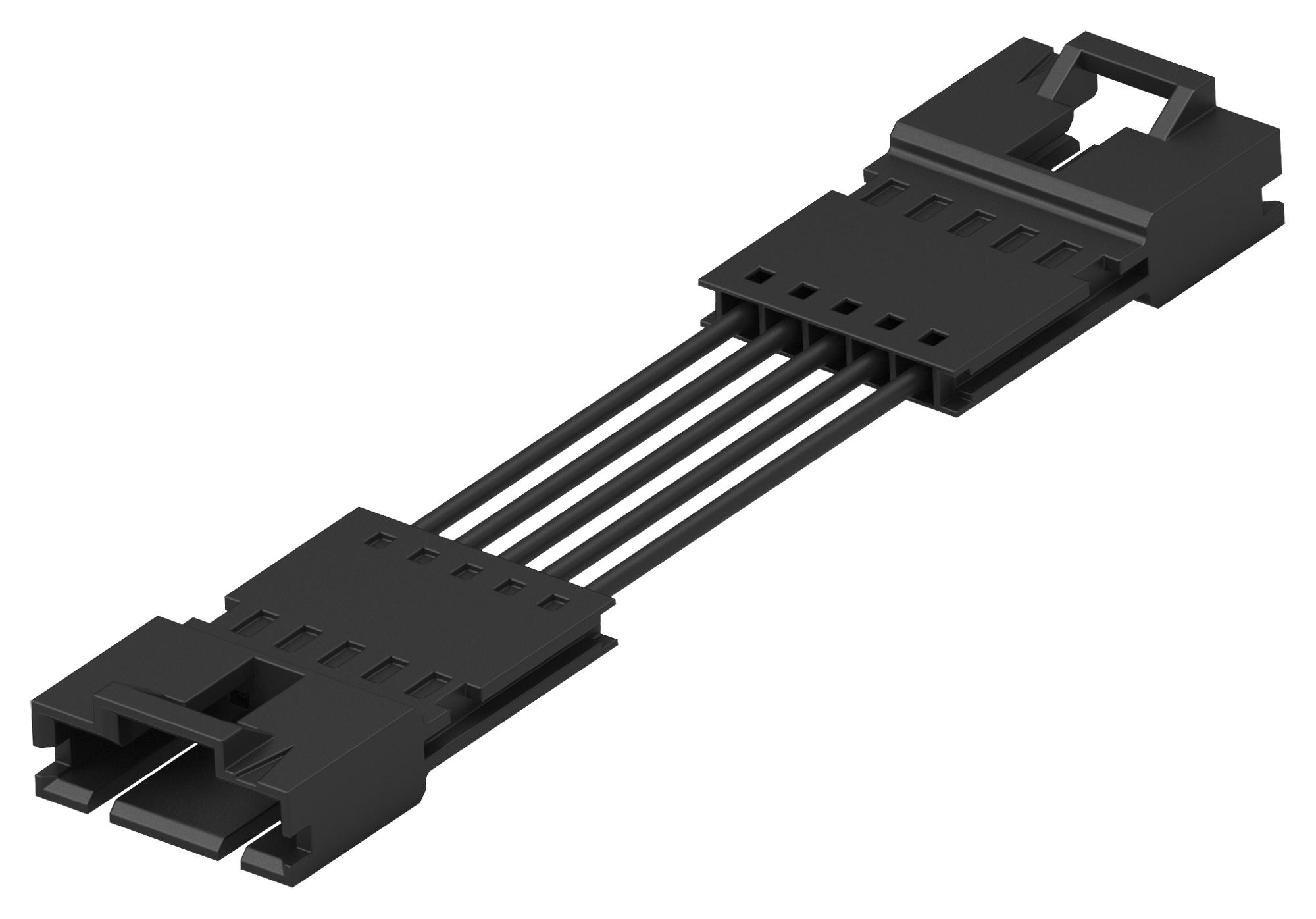 Te Connectivity 1-2267796-3. Cable Assembly, 4Pos Plug-Plug, 300mm