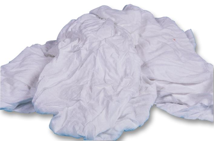 Pro Power Chemicals Ppc243 White Cloth Rags - Wipes - 5Kg Box