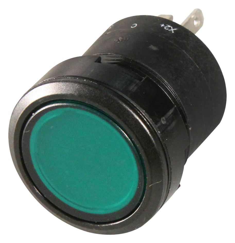 EAO K84-603.3511 Switch, Spno, Illum Grn