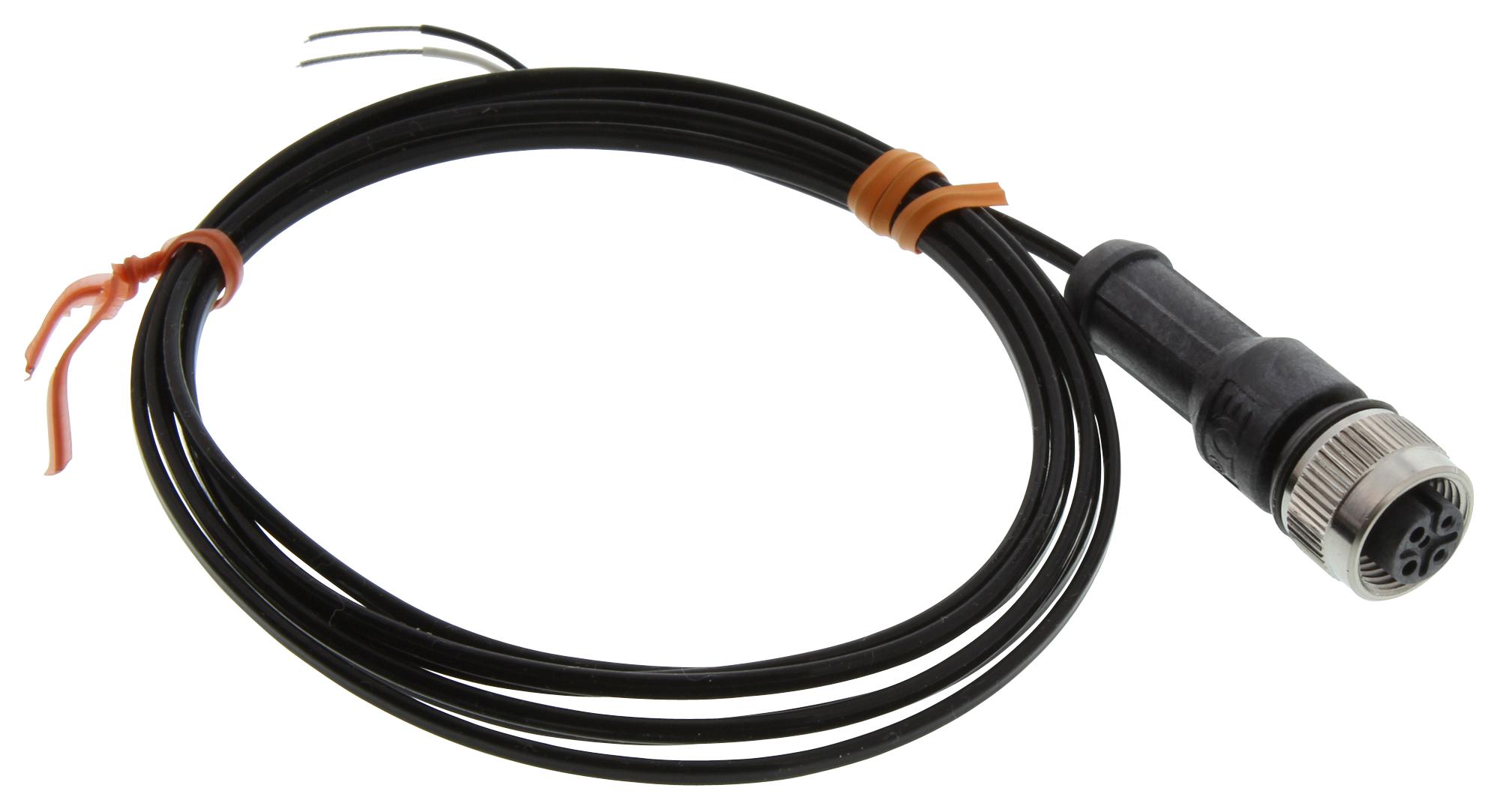 Omega M12Cm-Extt-Ji-Sf-1.5 Thermo Type J Cord, M12 Rcpt-Free, 1.5M