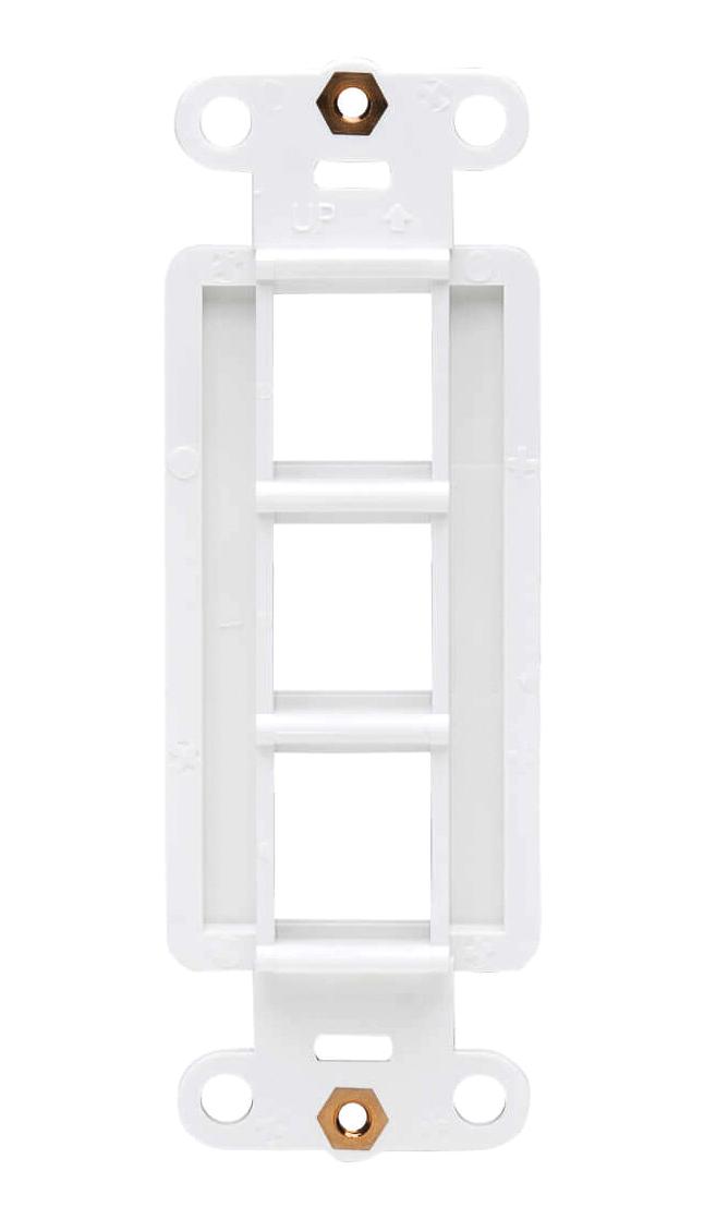 Eaton Tripp Lite N042D-003V-Wh Centre Plate Insert, Decora Style, White