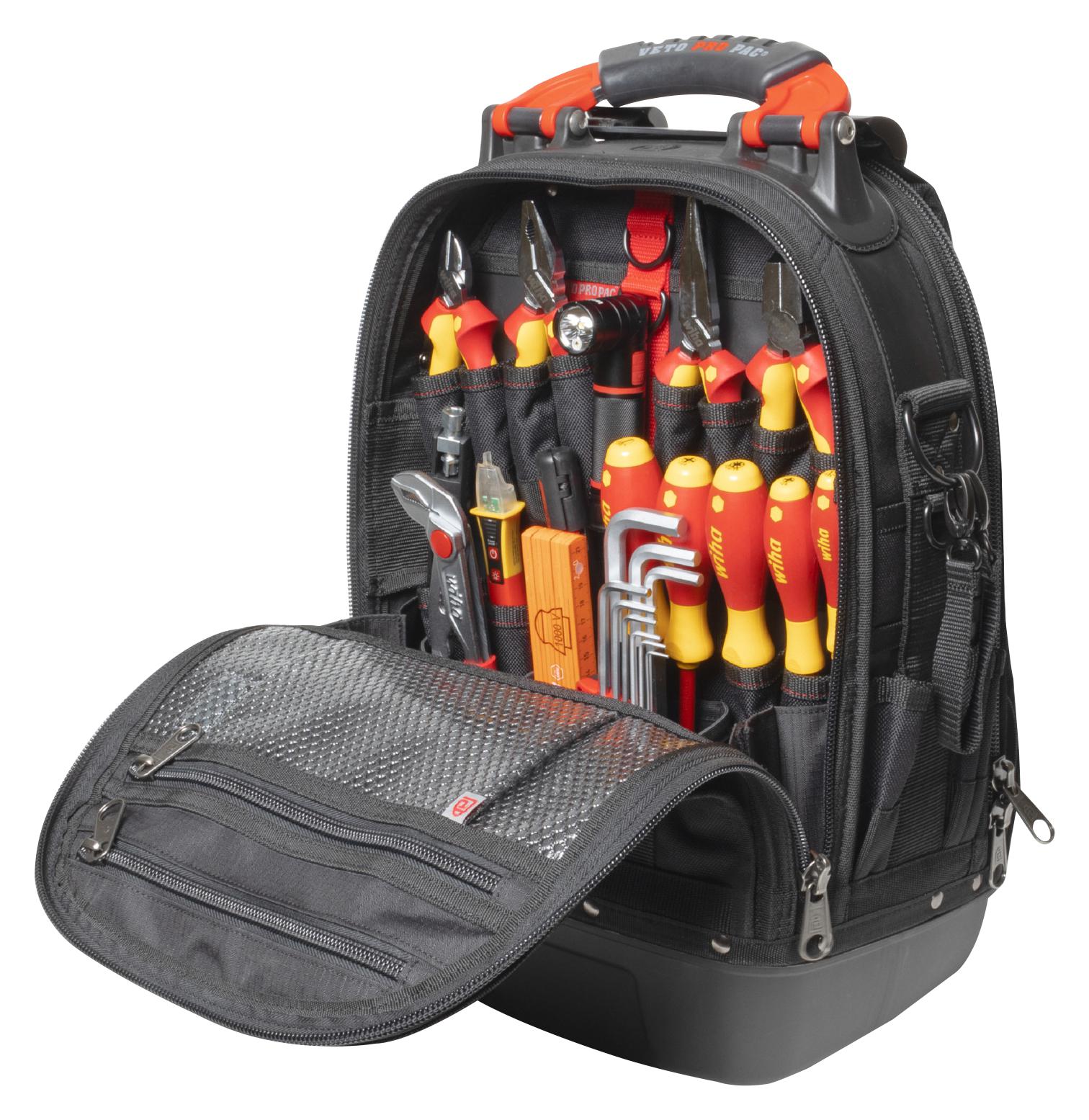 Wiha 45153 Electric Tool Backpack Set, 26Pc