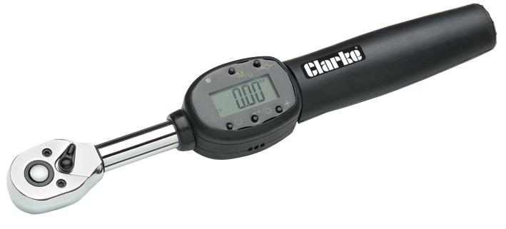 Clarke International Pro235 Torque Wrench, Digital, 3-30Nm