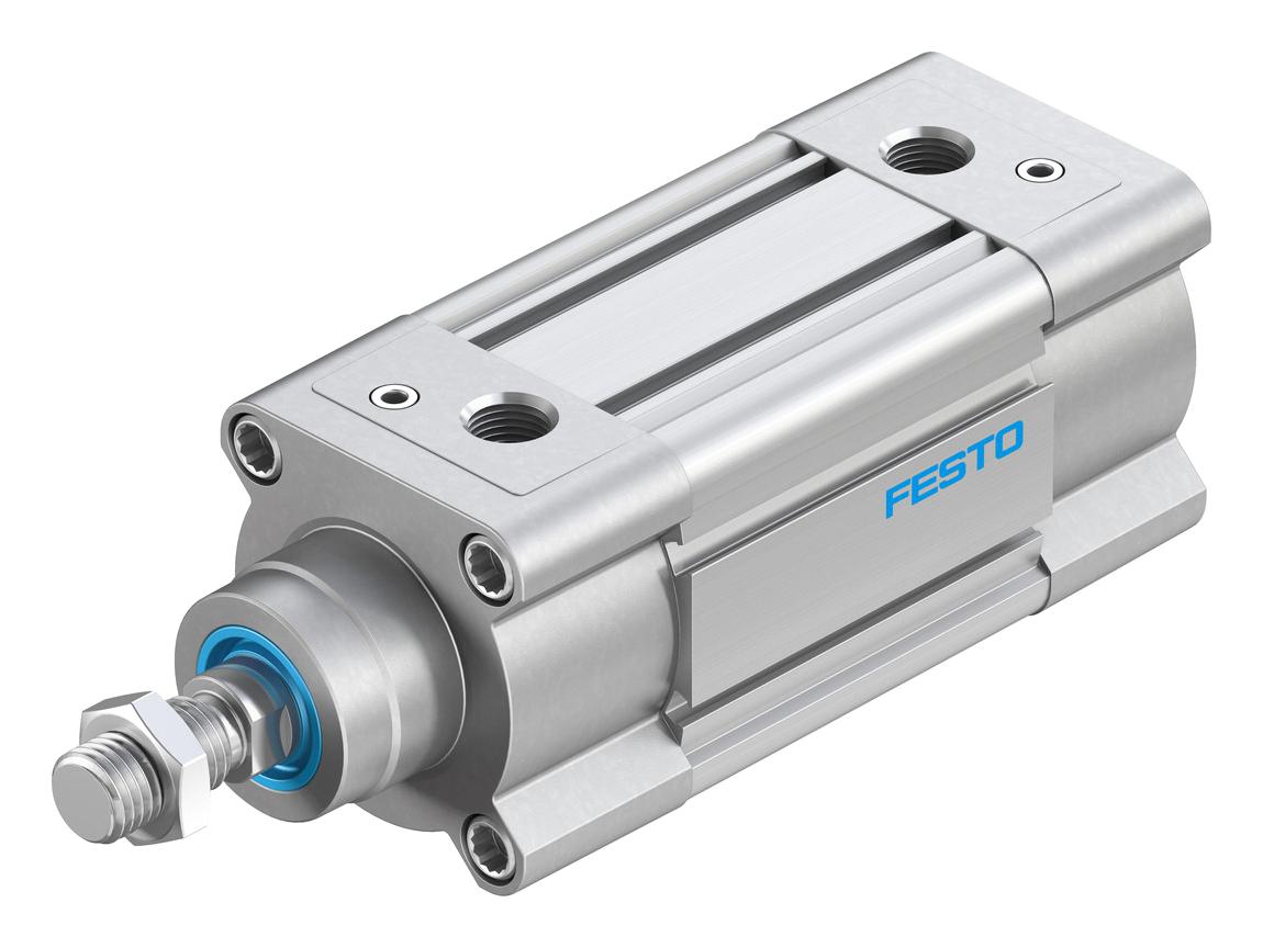 Festo Dsbc-63-50-D3-Ppva-N3 Cylinder, Dbl Acting, 63mm, 12Bar, 50mm