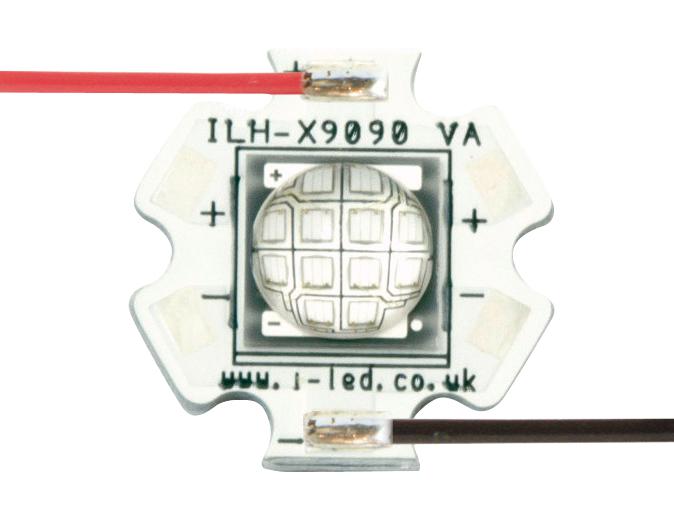 Intelligent Led Solutions Ilh-Xu01-S380-Sc211-Wir200. Uv Mod, 12Chip, 390Nm, 3.78W, 33.6-44.4V