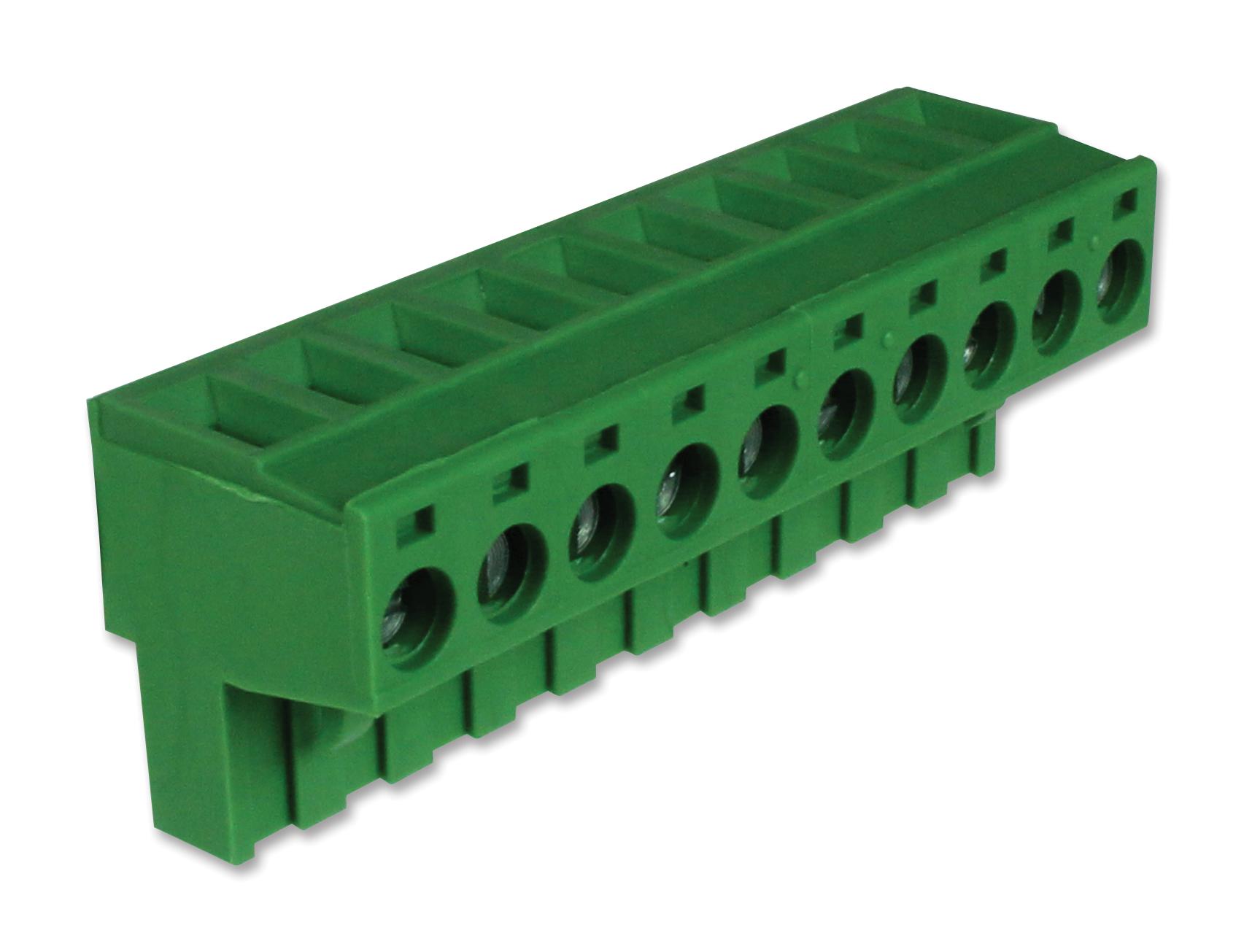 CamdenBoss Ctb9208/10 Terminal Block, Pluggable, 10Pos, 12Awg