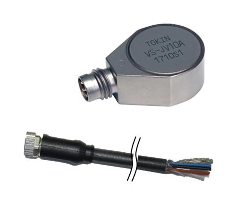 KEMET Vs-Jv10A-K02 Vibration Sensor W/ Cable, 500Ua, 5V