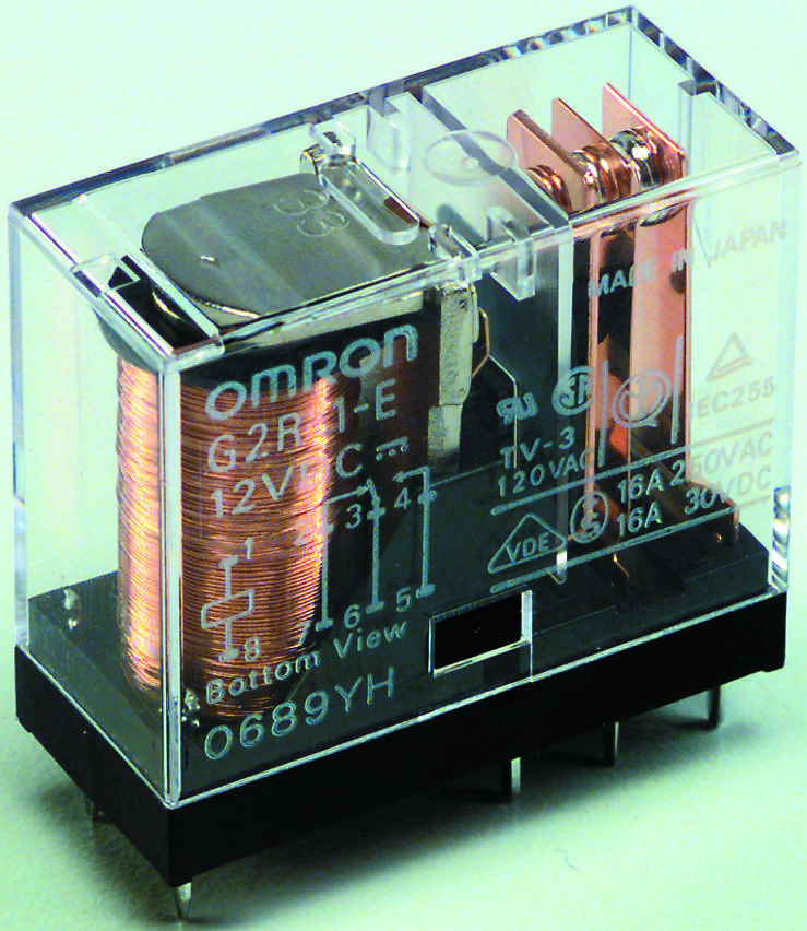 Omron Electronic Components G2R-2-Ac120 Relay, Dpdt, 250Vac, 30Vdc, 5A