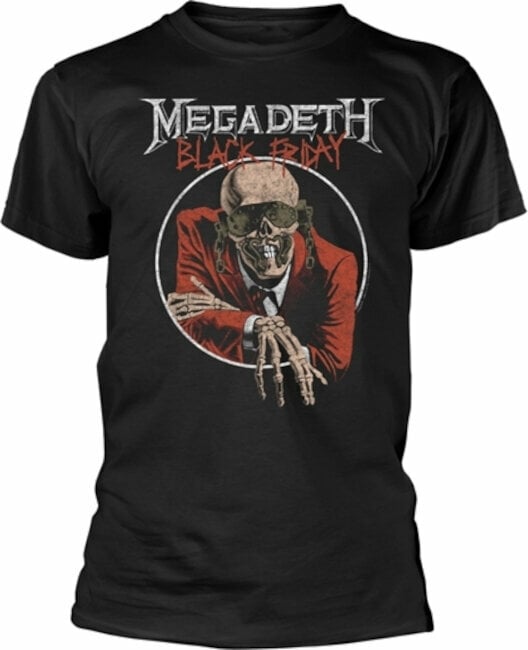 Megadeth T-Shirt Black Friday Black XL