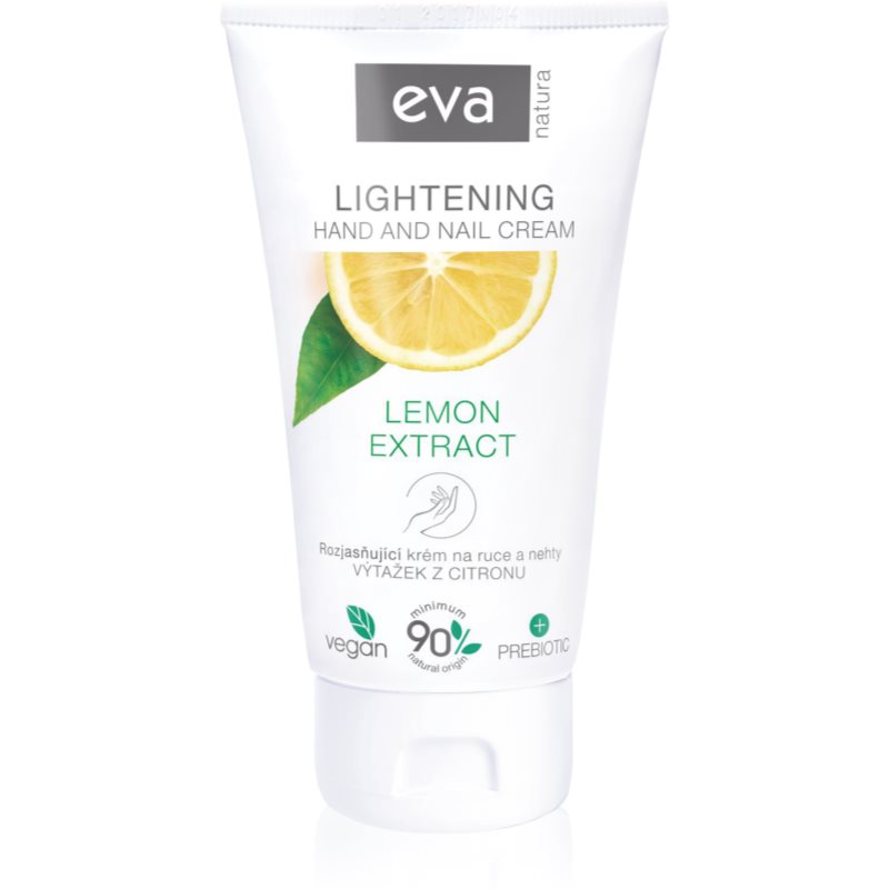 Eva Natura Lemon extract brightening cream for hands and nails 75 ml