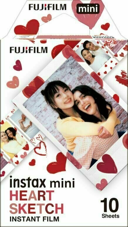 Fujifilm Instax Mini Hearts Photo paper