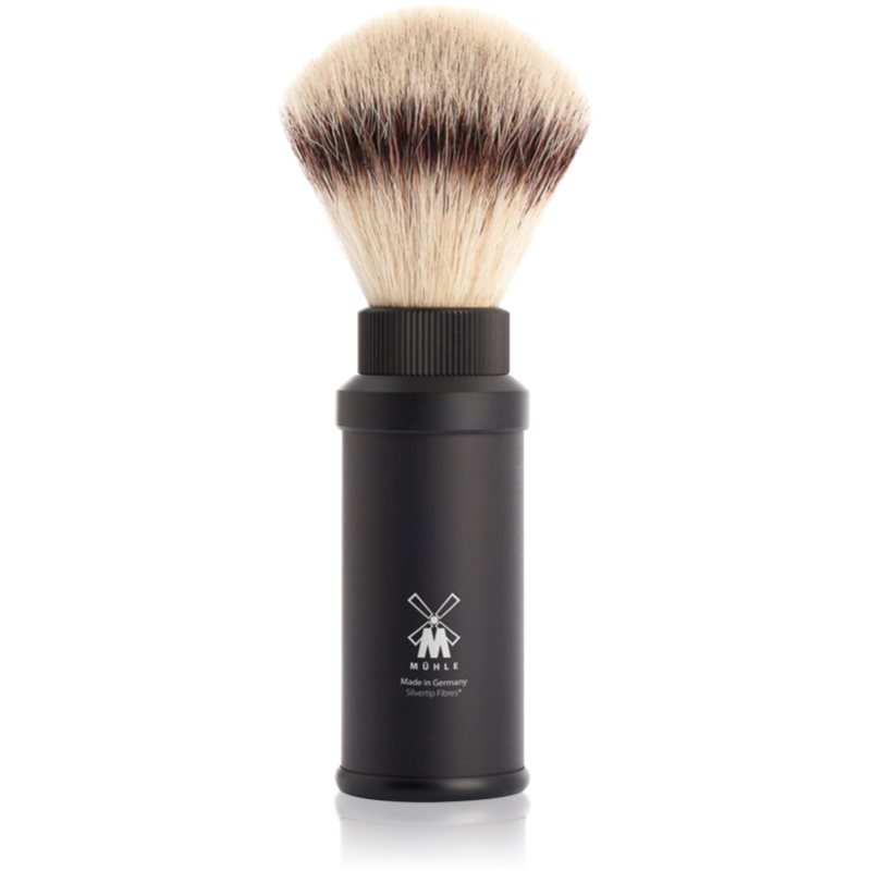 Mühle TRAVEL Silvertip Synthetic shaving brush Silver 1 pc