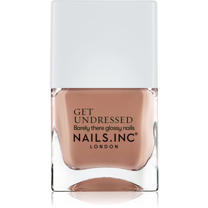 Nails Inc. Get Undressed nourishing nail varnish shade Better Naked 14 ml