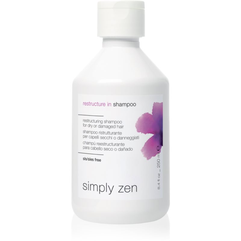 Simply Zen Restructure In Shampoo shampoo for dry and damaged hair 250 ml