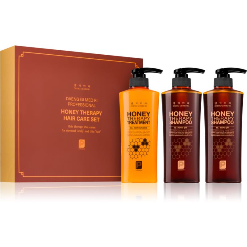 DAENG GI MEO RI Honey Therapy Professional Hair Care Set gift set (with nourishing and moisturising effect)