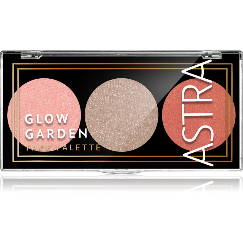 Astra Make-up Palette Glow Garden highlighter palette shade Unconvential Sakura 7,5 g