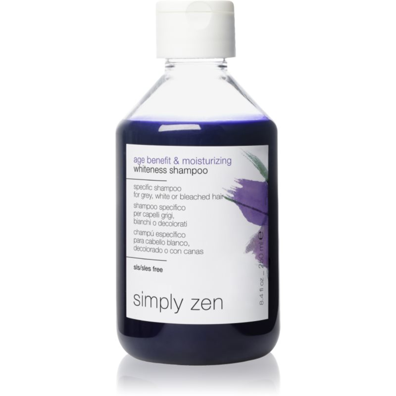 Simply Zen Age Benefit & Moisturizing Whiteness Shampoo toning shampoo for bleached or highlighted hair 1000 ml
